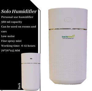 BACTAKLEEN Solo Humidifier with Marvekleen 500ml Bundle