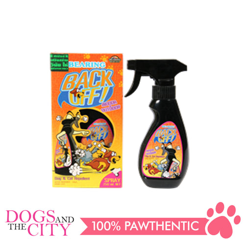 Bearing BACK OFF! Indoor and Outdoor Spray for Dogs and Cats 250ml - All Goodies for Your Pet
