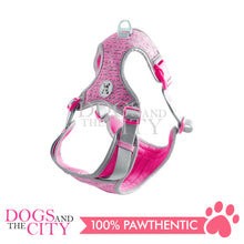 Load image into Gallery viewer, BM GP-180603H Cute Reflectorized Adjustable Dog Harness Vest MEDIUM