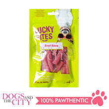 Load image into Gallery viewer, LUCKY BITES BN004 Beef Bites Chew Dog Treats 90g