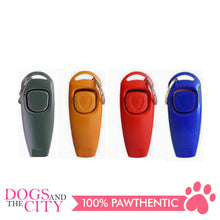 Load image into Gallery viewer, JX 2 In 1 Pet Trainer Clicker with Whistle