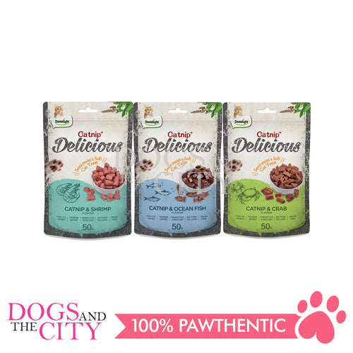 DENTALIGHT Catnip with Delicious Flavours Cat Treats 50g