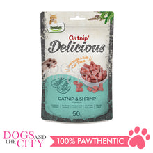 Load image into Gallery viewer, DENTALIGHT Catnip with Delicious Flavours Cat Treats 50g