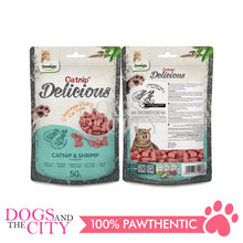 Load image into Gallery viewer, DENTALIGHT 11476 Catnip with Delicious Shrimp Flavour 50g (3pcs x 50g)