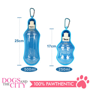 DGZ Pet Portable Drinking Foldable  Bottle Large for Dog and Cat 500ml