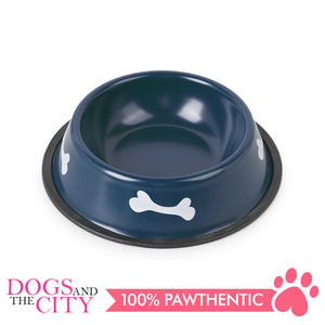 DGZ Painted Stainless Pet Bowl 18CM