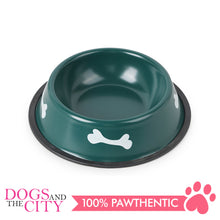 Load image into Gallery viewer, DGZ Painted Stainless Pet Bowl 18CM