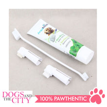 Load image into Gallery viewer, ARQUIVET Dog Toothpaste 100g and Toothbrush Set, Removes Food Debris, Super Easy Cleaning, Dental Care Set for Dog, with 2 Finger Toothbrushes