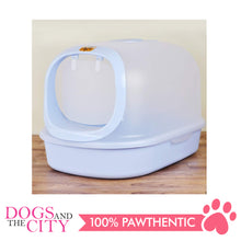 Load image into Gallery viewer, DGZ LD6003 Cat Litter Tray with Dome Cat Toilet 56X40X36cm