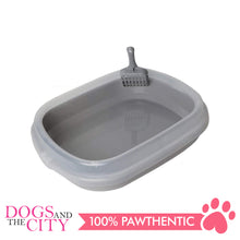 Load image into Gallery viewer, DGZ CFS Cat Litter Pan with Cat Scooper 48.5x40x13cm