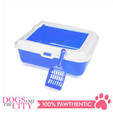 Load image into Gallery viewer, DGZ SO2A Cat Litter Pan with Cat Scooper 43x33x15cm