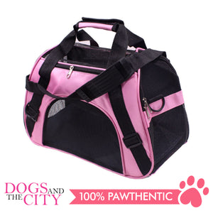 DGZ Pet Foldable Breathable Carrier Bag Small 43x21x30cm for Dog and Cat