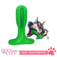 Load image into Gallery viewer, DGZ Molar Natural Rubber Toothbrush Chew Toy Small for Dog 10x7cm