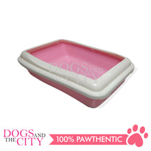 Load image into Gallery viewer, DGZ Cat Square Pastel Colored Litter Box (Without Shovel) 41x30x11.7cm