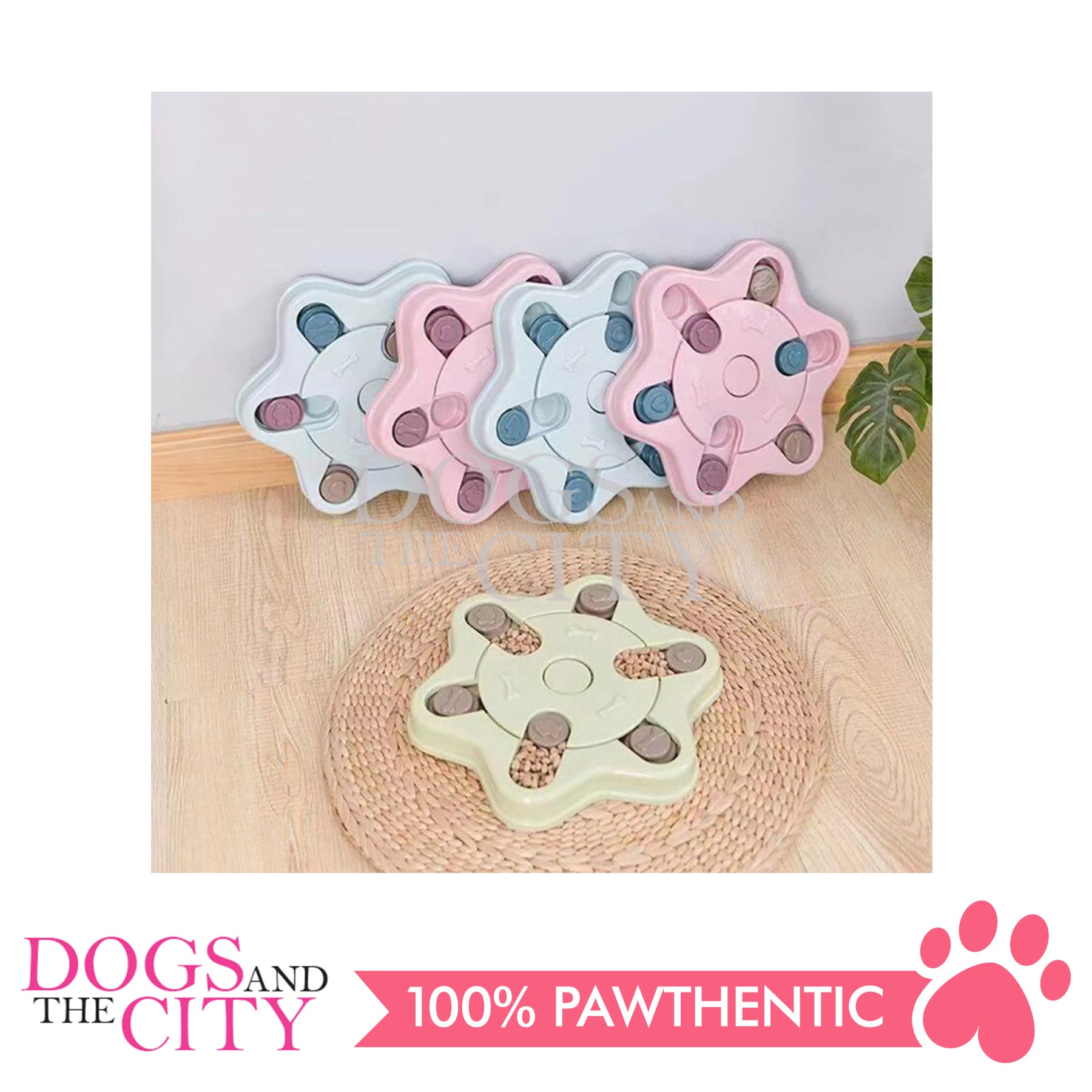 Treat Puzzle Puzzle Dog Toys Amazon DGZ WO-230 Star Shaped Dog Cat