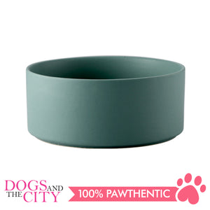 DGZ Nordic Ceramic Pet Bowl Medium 650ml 15.5x7cm for Dog and Cat