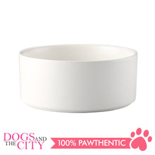 Load image into Gallery viewer, Dgz Nordic Ceramic Pet Bowl Large 850ml 21x8cm for Dog and Cat