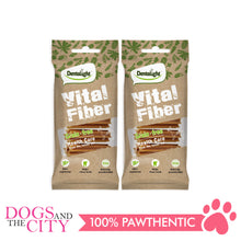 Load image into Gallery viewer, Dentalight 5437 3.7&quot; Vital Fiber Wellbar Dog Treats 70g (2 packs) - Dogs And The City Online