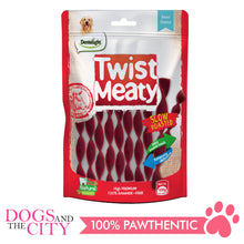 Load image into Gallery viewer, Dentalight 9480 Twisty Meaty Beef Flavor Dog Treats 100g - Dogs And The City Online