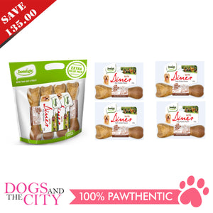 DENTALIGHT 10066-3 (Save P135.00) 8" Nutri Diner Tasty Chicken Dog Treats 4 Packs Extra Value Pack