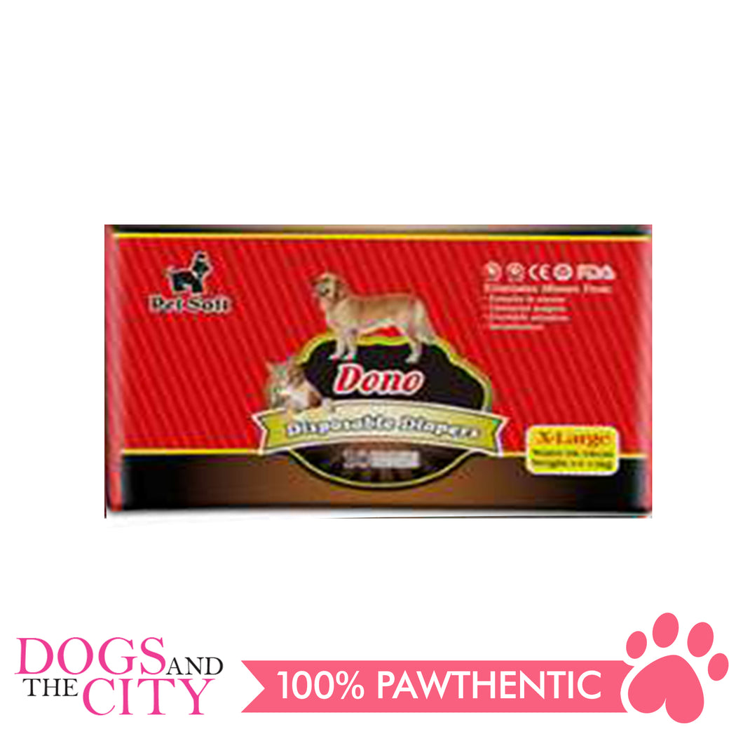 Dono Disposable Diaper XL (10pcs/pack) - Dogs And The City Online