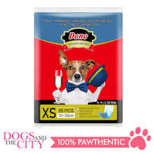 Load image into Gallery viewer, Dono Disposable Dog Diapers Male-Denim Style XS (26PCS) - Dogs And The City Online