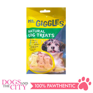 Mr. Giggles GPP092201 Biscuit Mix Color Milk 60G 3(Packs) Dog Treats