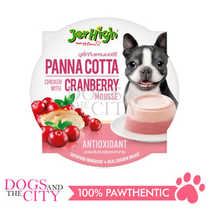 Jerhigh Panna Cotta Pudding Dog Mousse Ice Cream Dog Snacks Treats 70g