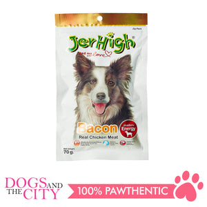 Jerhigh Treats Bacon 70g - All Goodies for Your Pet