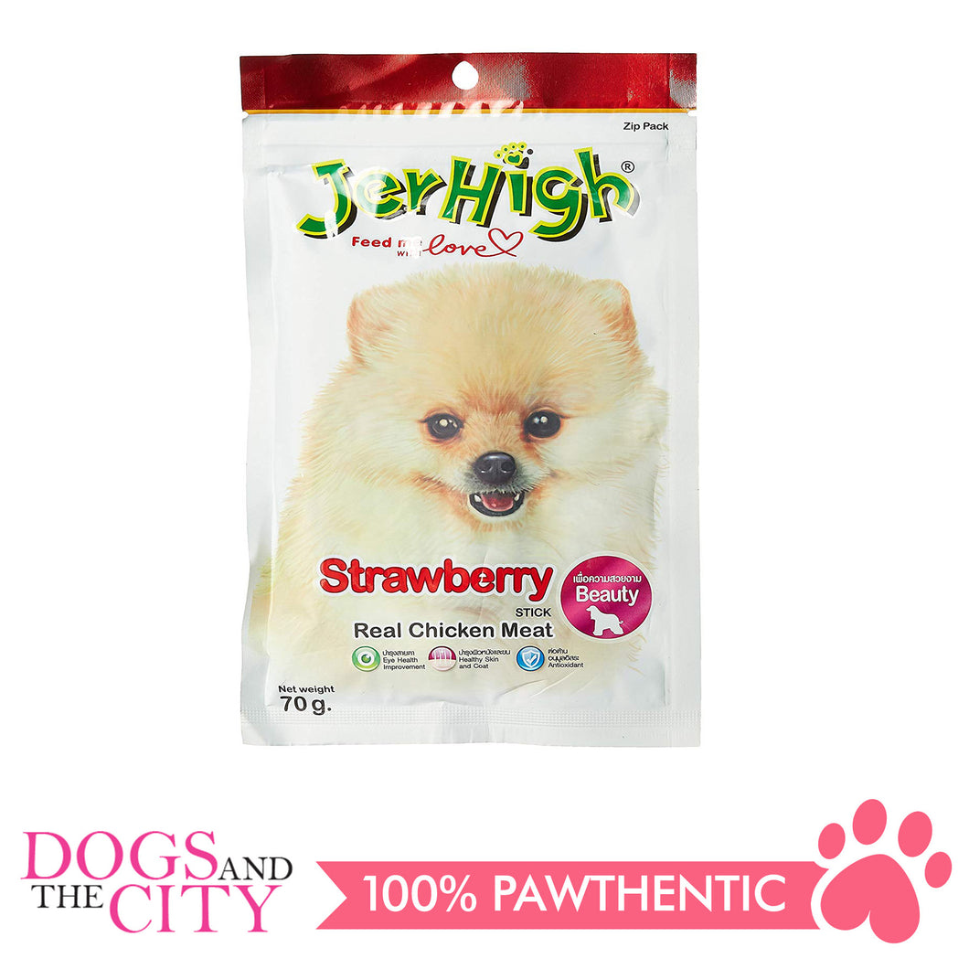 Jerhigh Treats Strawberry 70g - All Goodies for Your Pet