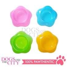 Load image into Gallery viewer, JX BO532 Colored Star-Shaped Pet Plastic Dog Bowl 16cm Small