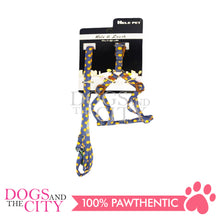 Load image into Gallery viewer, JX HJLH2021 1.0cm Printed Adjustable Pet Harness and Leash for Small Dog and Cat