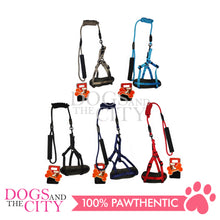 Load image into Gallery viewer, JX HJLH2001 1.0cm Pet Adjustable Harness with 0.6cm Round Leash Control for Small Dog and Cat