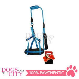 JX HJLH2001 1.0cm Pet Adjustable Harness with 0.6cm Round Leash Control for Small Dog and Cat