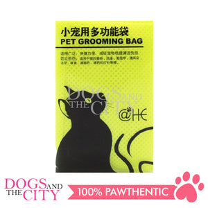JX Cat Grooming Bag Mesh Pet No Scratching Biting Restraint Bath Bags For Bathing Nail Trimming Injecting Examing