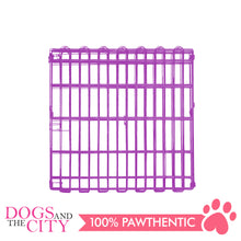 Load image into Gallery viewer, JX 6 Panels Pet Playpen 70x70cm Violet for Dog and Cat