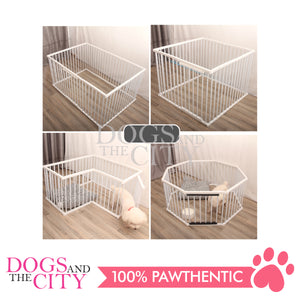 M-BABY Patented Pipe Pet Playpen 68cm high 6 Panels of 93cmx48cmx68cm for Dog and Cat