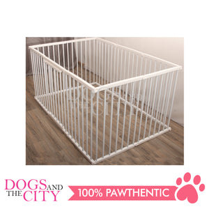 M-BABY Patented Pipe Pet Playpen 50 CM high 6 Panels of 93cmx48cmx50cm for Dog and Cat