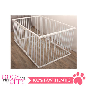 M-BABY Patented Pipe Pet Playpen 50cm high 10 Panels 93cmx138cmx50cm for Dog and Cat