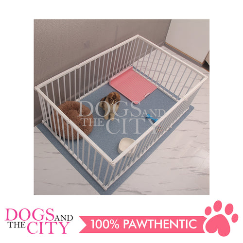 M-BABY Patented Pipe Pet Playpen 68cm high 6 Panels of 93cmx48cmx68cm for Dog and Cat