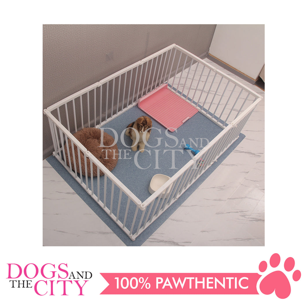M-BABY Patented Pipe Pet Playpen 50cm high 12 Panels of 138cmx138cmx50cm for Dog and Cat