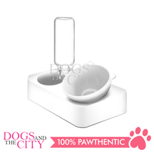 Load image into Gallery viewer, MRCT Automatic Pets Water Feeder with Rotating Tilted Cat/Dog Bowl LARGE 29.3x25.5x17.5cm