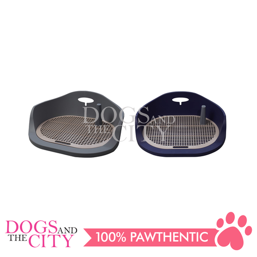 MRCT Potty Train High Fence Toilet with Removable Post for Dogs and Cats 50.5x35.5x18cm