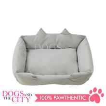Load image into Gallery viewer, MRCT Cat with Ear Design Pet Bed (GREY) for Dog and Cat in Different Sizes