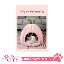 Load image into Gallery viewer, MRCT Melon Cozy Dome Pet House Bed (Grey) for Dog and Cat 50x48cm