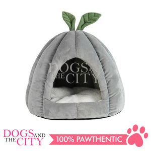 MRCT Melon Cozy Dome Pet House Bed (Grey) for Dog and Cat 50x48cm