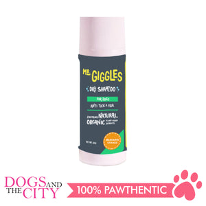 Mr. Giggles Dry Dog Shampoo Powder Mandarin Orange  65g