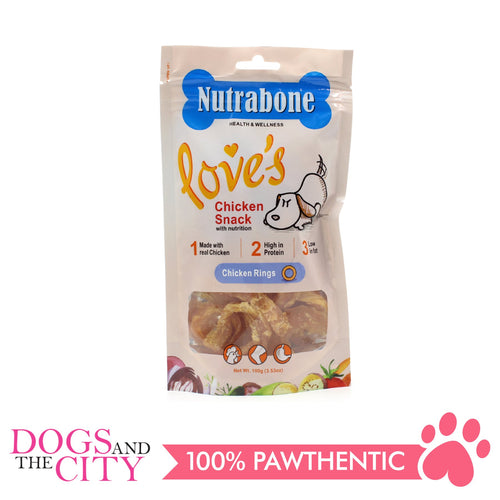 Nutrabone U008 Snack Chicken Rings 100g - All Goodies for Your Pet