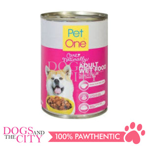 PET ONE Adult Wet Food in Can 405g (3 cans)