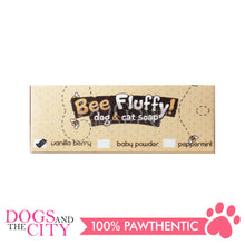 Load image into Gallery viewer, Bee Fluffy Dog And Cat Soap 135G Vanilla Berry Scent (3 Packs)